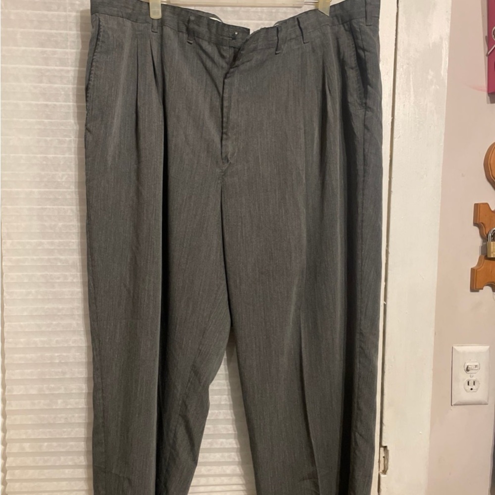 Size 50 x 32 grey dress pants made by Alexander Lloyd